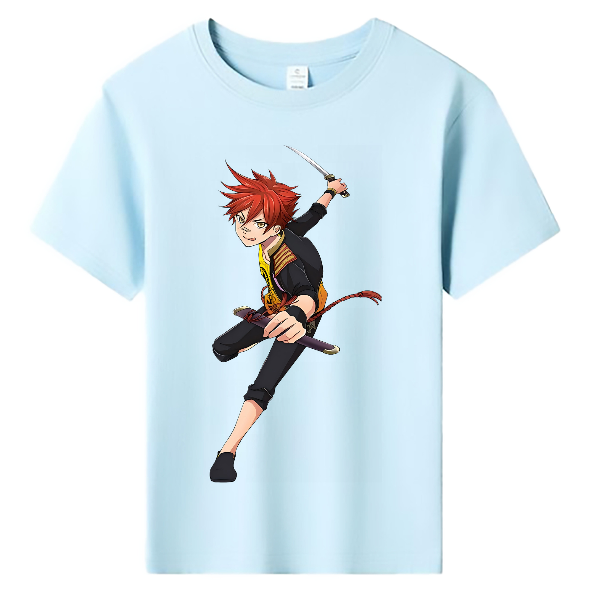 （画像用） 刀剣乱舞 Touken Ranbu 綿100％キッズTシャツ（フロントプリント）